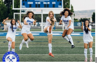 The girl's soccer team celebrates a victory!
Photo Credit: Bingham High School 